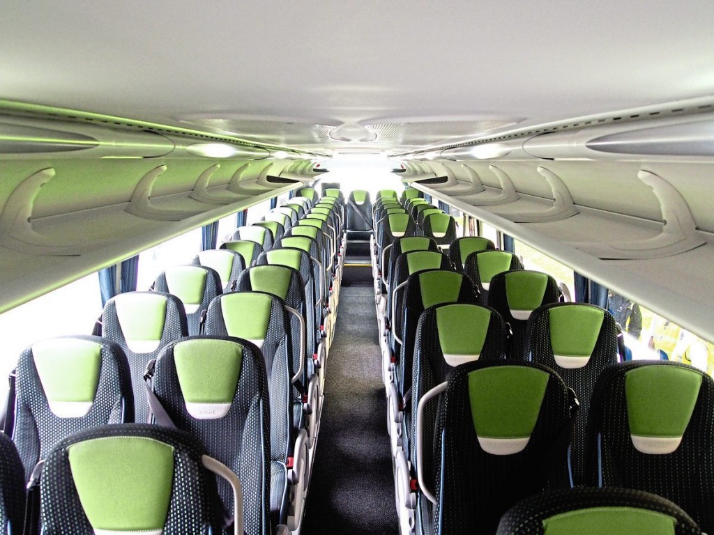 The interior of the 57-seater has garnered some positive comments from passengers