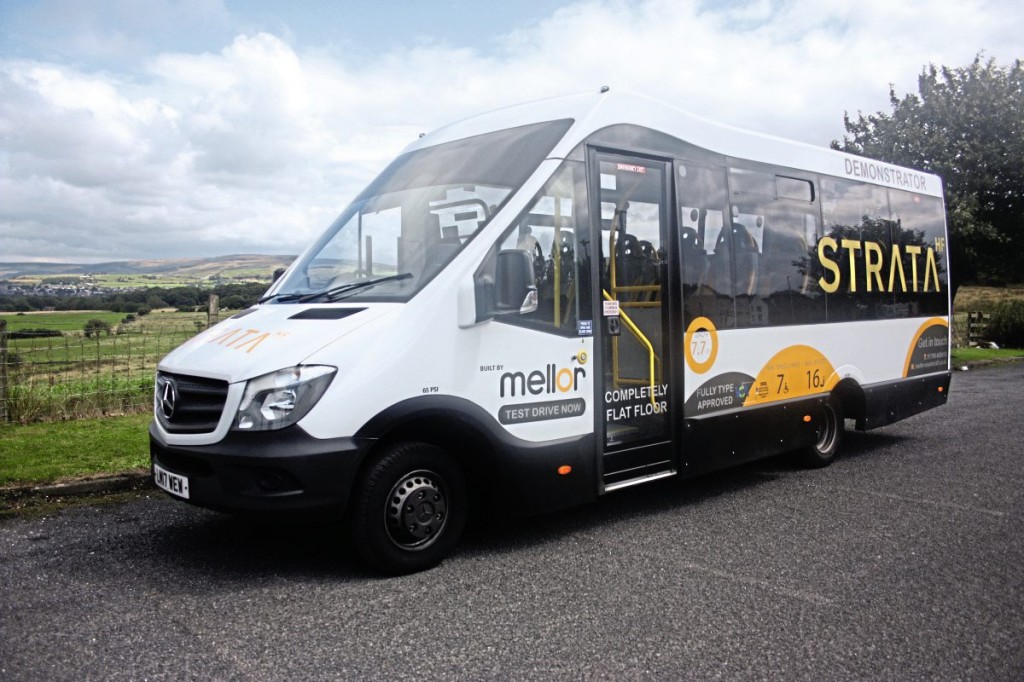 The new Mellor Strata HF is built on the Mercedes-Benz Sprinter 516 chassis