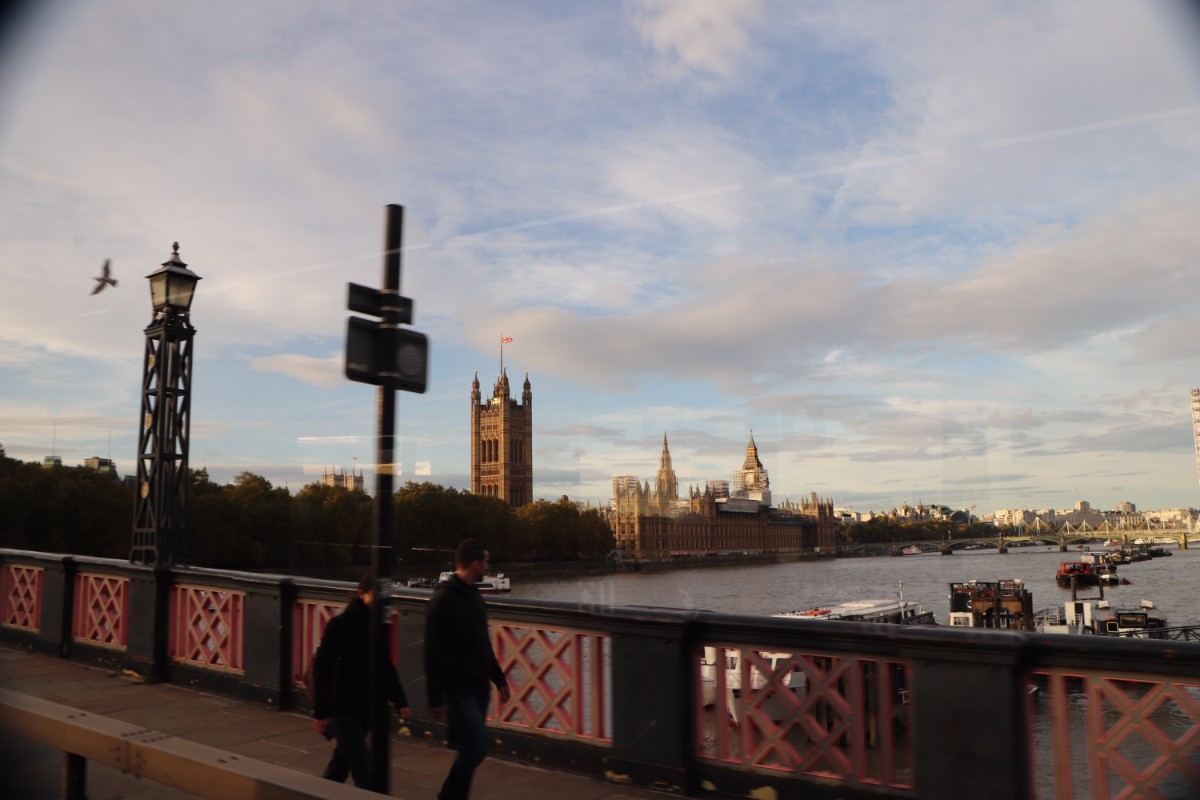 Westminster Bridge and the Palace of Westminster from Lambeth Bridge