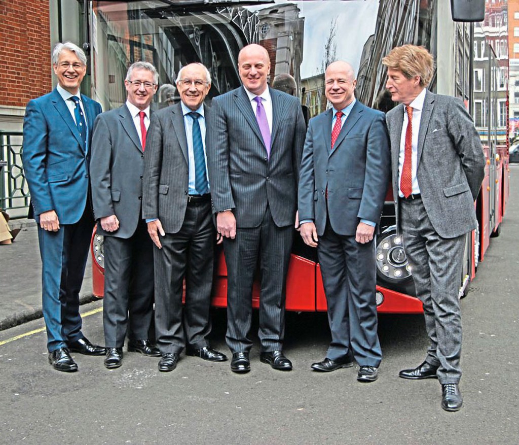 Leon has been front and centre in much TfL activity - here ‘launching’ the Mk II ‘Borismaster, Wright’s SRM - but has photos of himself wearing a bus conductor outfit, aged four
