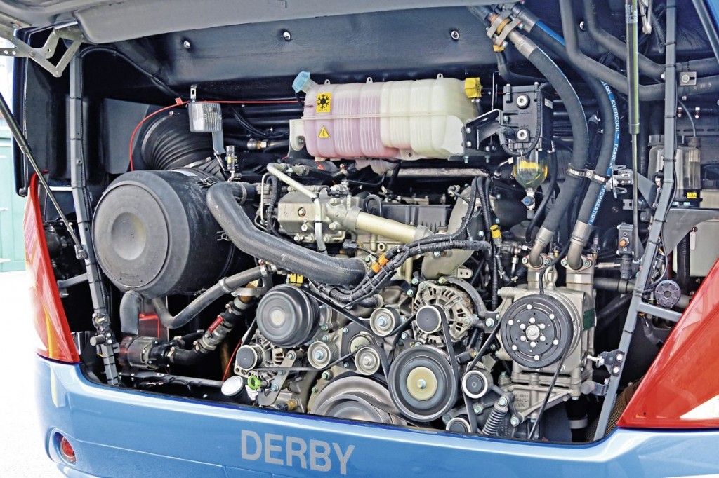 Power is provided by MAN’s D2676LOH Euro6c engine rated at 460hp