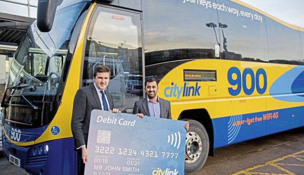 Scottish Citylink goes contactless