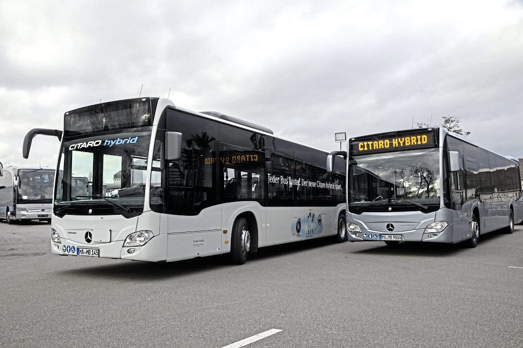 The buses we experienced were two-door left-hand drive models but the Citaro Hybrid will be offered in right-hand drive at 10.6m and 12.1m