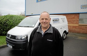 Bryan Read is officially the Workshop Manager but his responsibilities extend far beyond this. He is always ready to take this well-equipped van to help with a vehicle experiencing problems