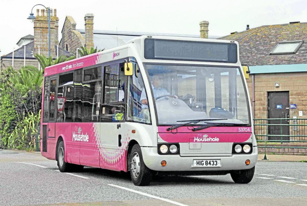 First Kernow chose Solo for the service into the tiny tourist village of Mousehole because it could navigate narrow streets and tight corners