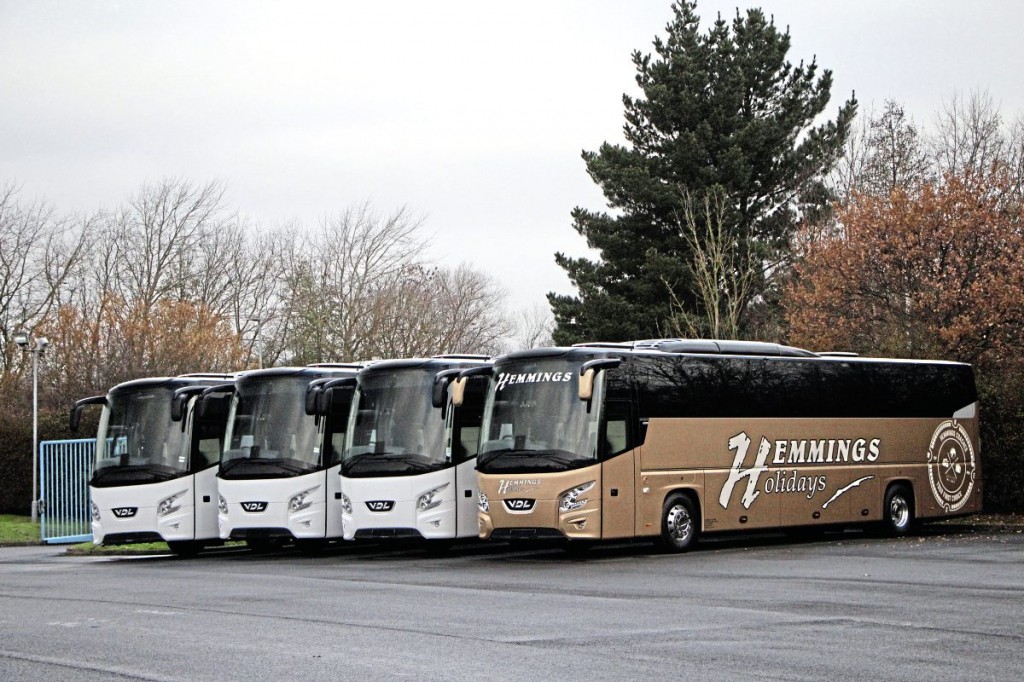 Three stock VDL Futura FHD2s and one for Hemmings Travel that will not be delivered until nearer the start of the 2018 season