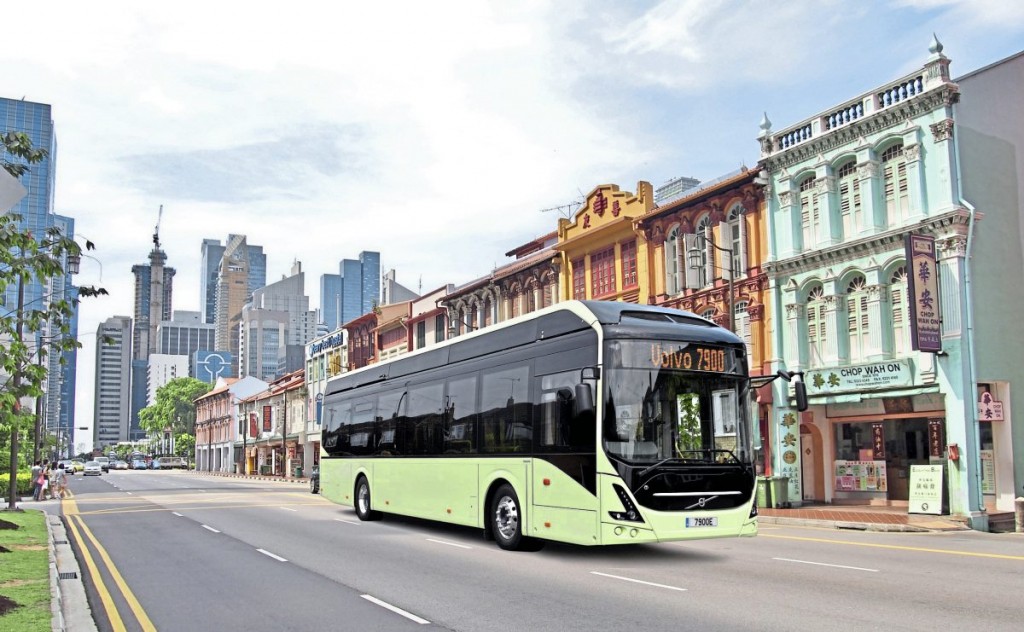 Volvo is working on a development programme for electric autonomous buses in Singapore