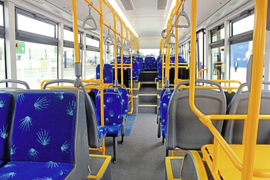 Yutong E10 interior 