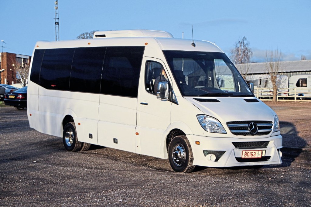 This Euro VI Mercedes-Benz Sprinter 519 with 19-seat coachwork by Swansea has just been sold. Allan bought it from an operator that wanted to do a straight deal for a new purchase