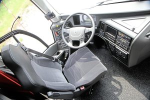 The redesigned cab area on the 9700