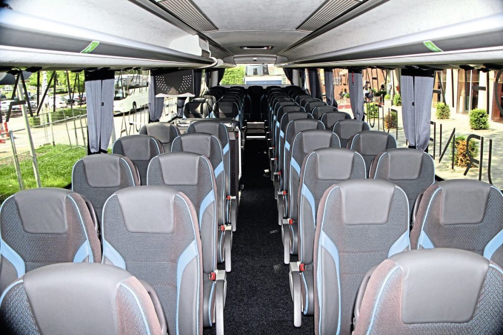 The interior of the German specification Futura FHD2 in which I travelled