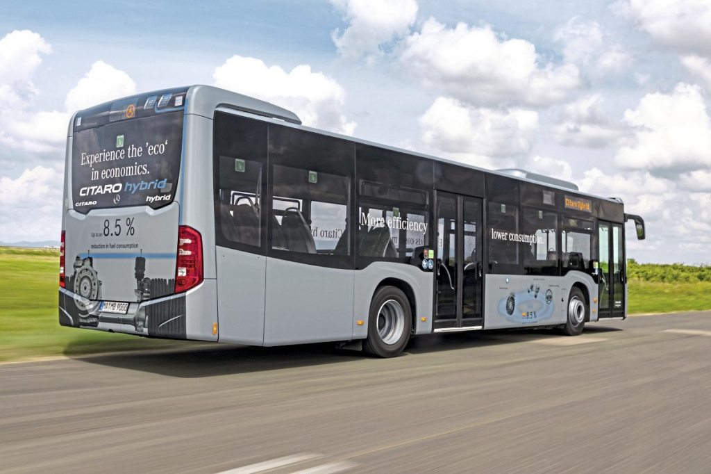 Bus Euro Test 2018 Zagreb Croatia Mercedes-Benz Citaro hybrid