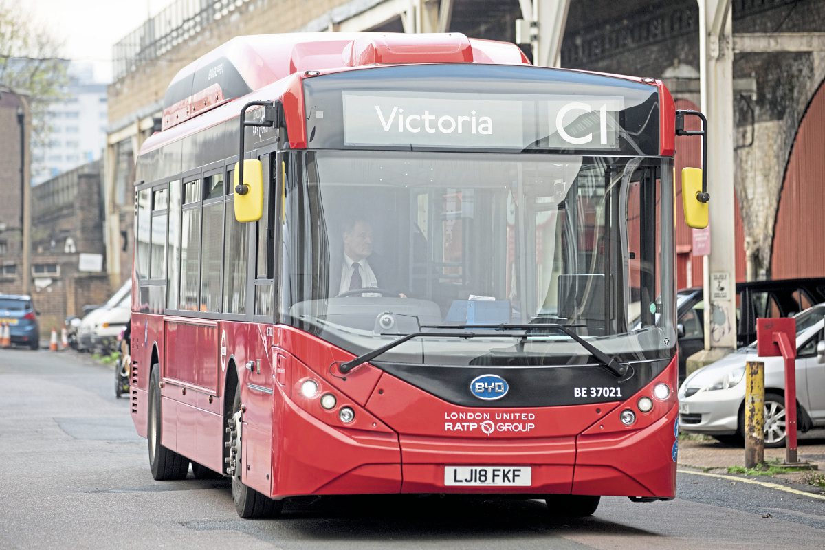 Shepherd’s Bush depot goes electric