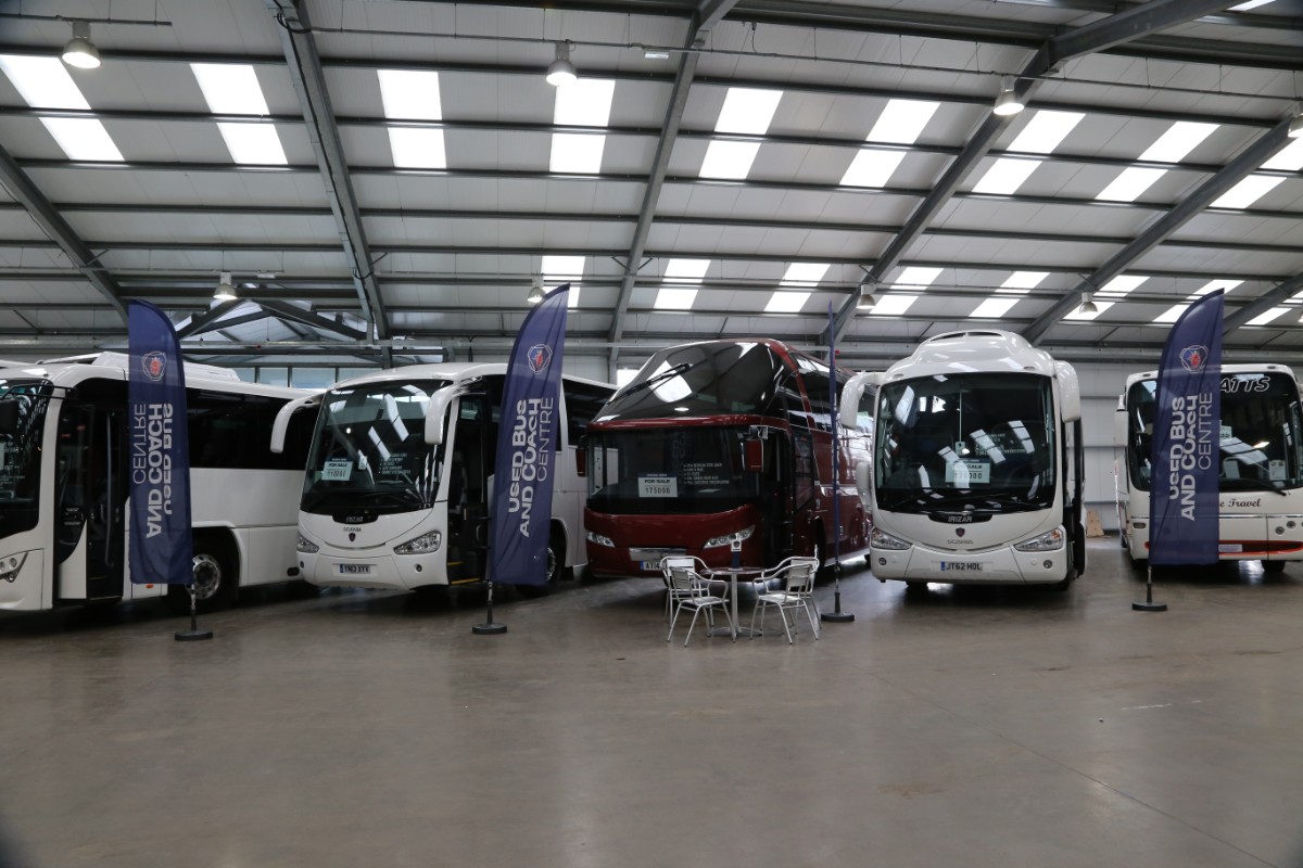 Scania Bus & Coach display