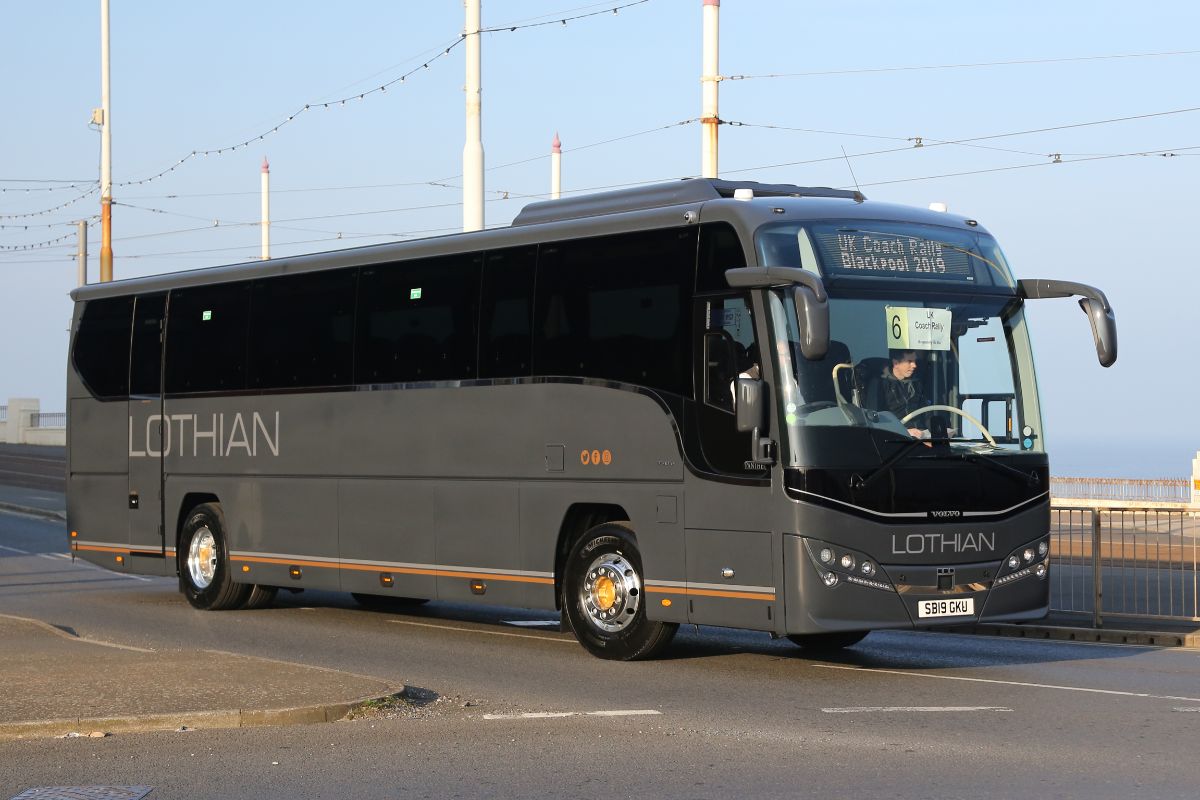 Volvo B11R Plaxton Panther - Lothian Motorcoaches