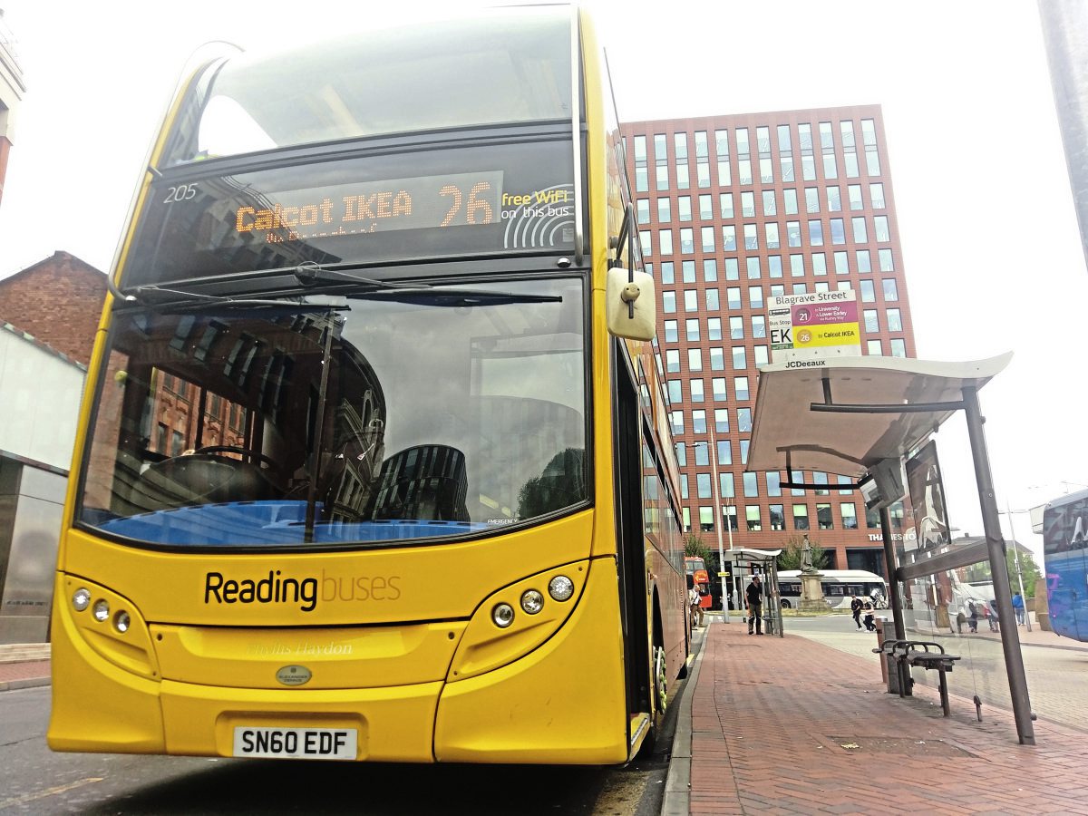Reading converts and trials electric bus