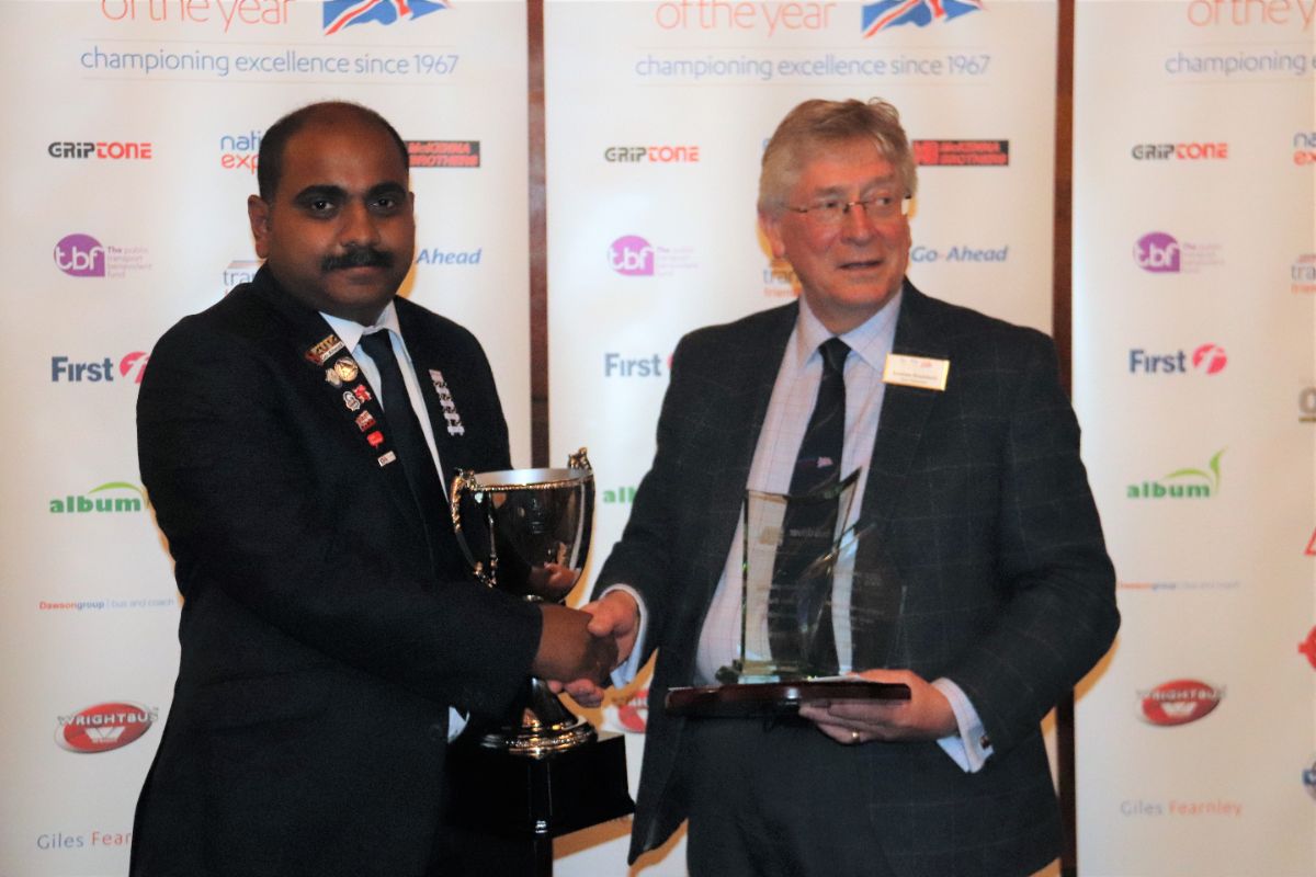 Raj Viswanathan was the second highest placed Go Ahead Group competitor and the highest placed London Buses competitor