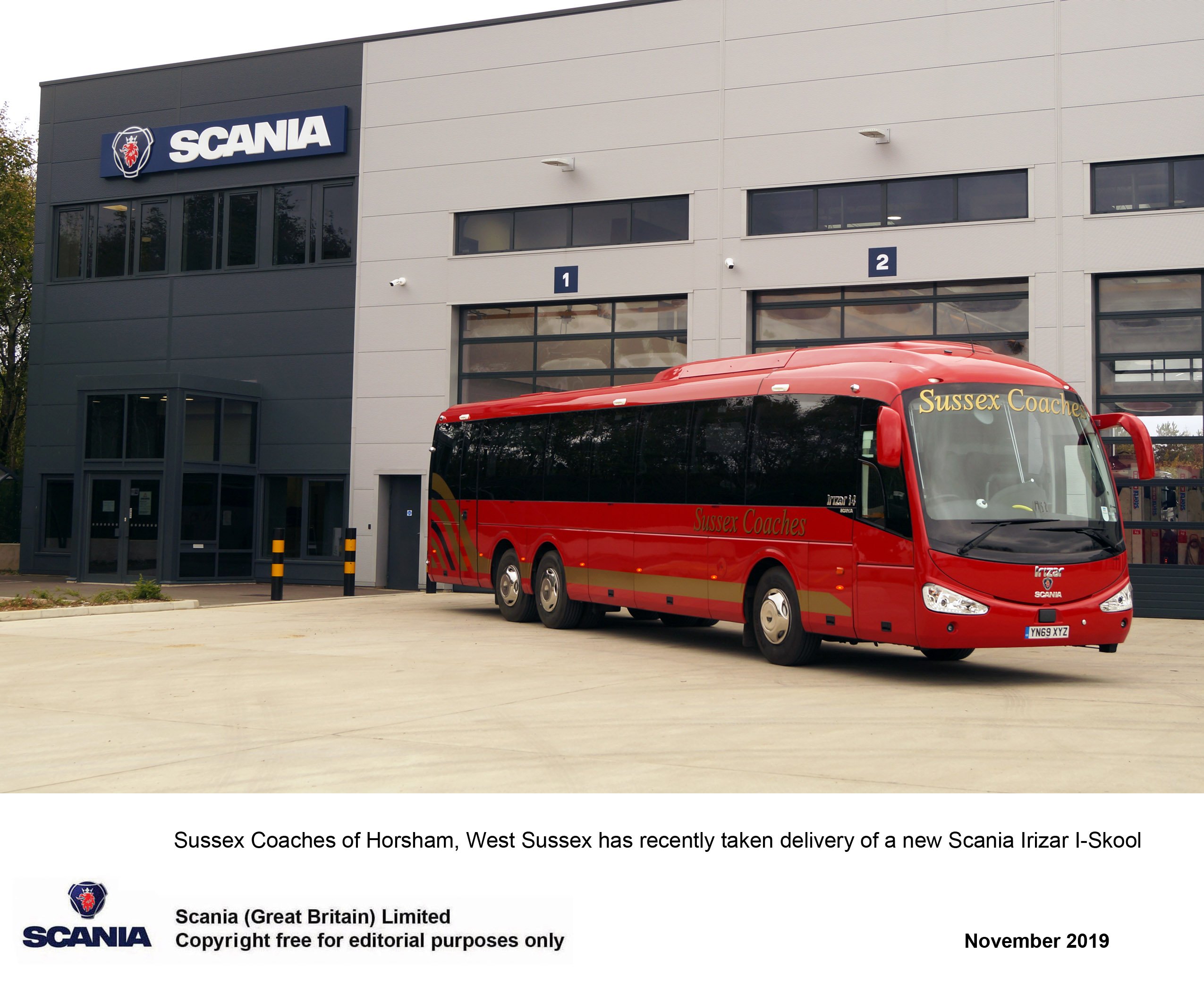 Sussex selects Scania I-Skool
