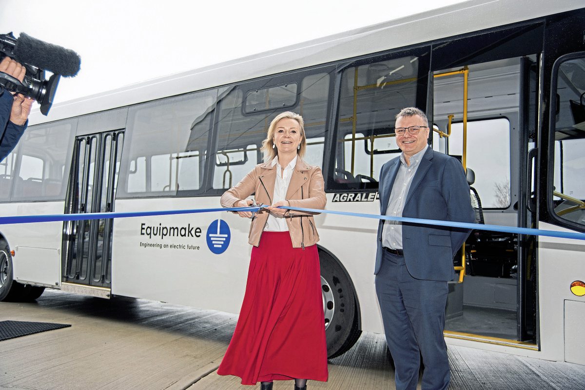 Bus manufacturing site opens in Norfolk