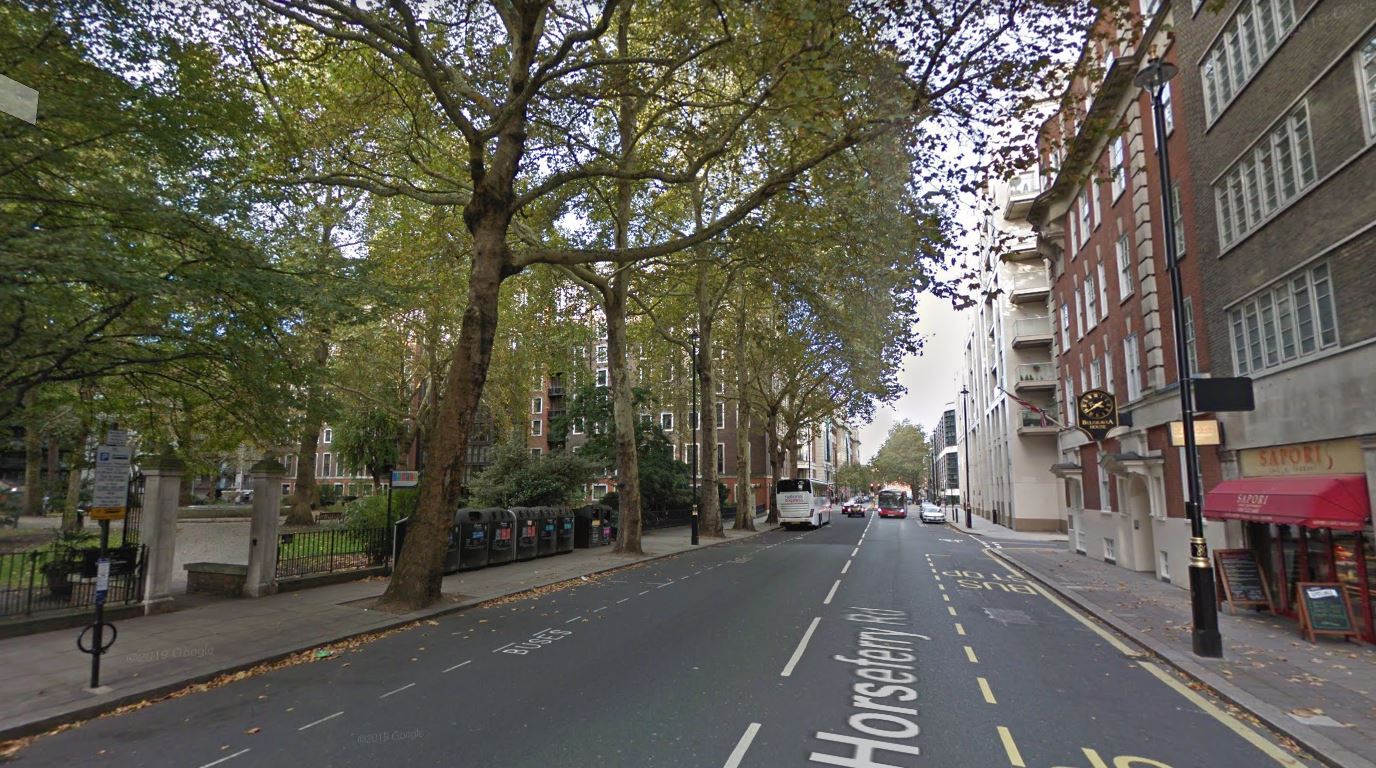 Westminster closes coach parking spots
