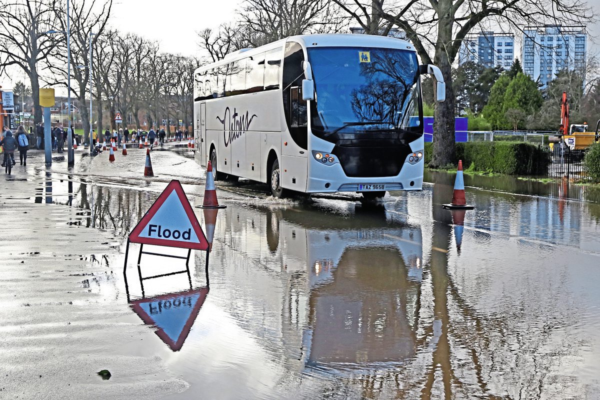 Industry battles through Storm Dennis