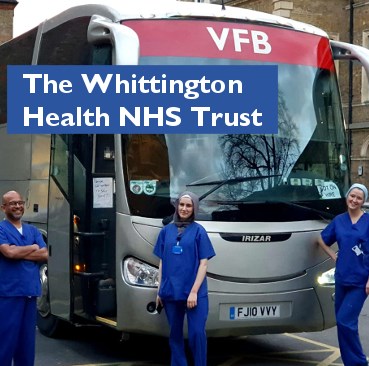 Band bus businesses help NHS staff