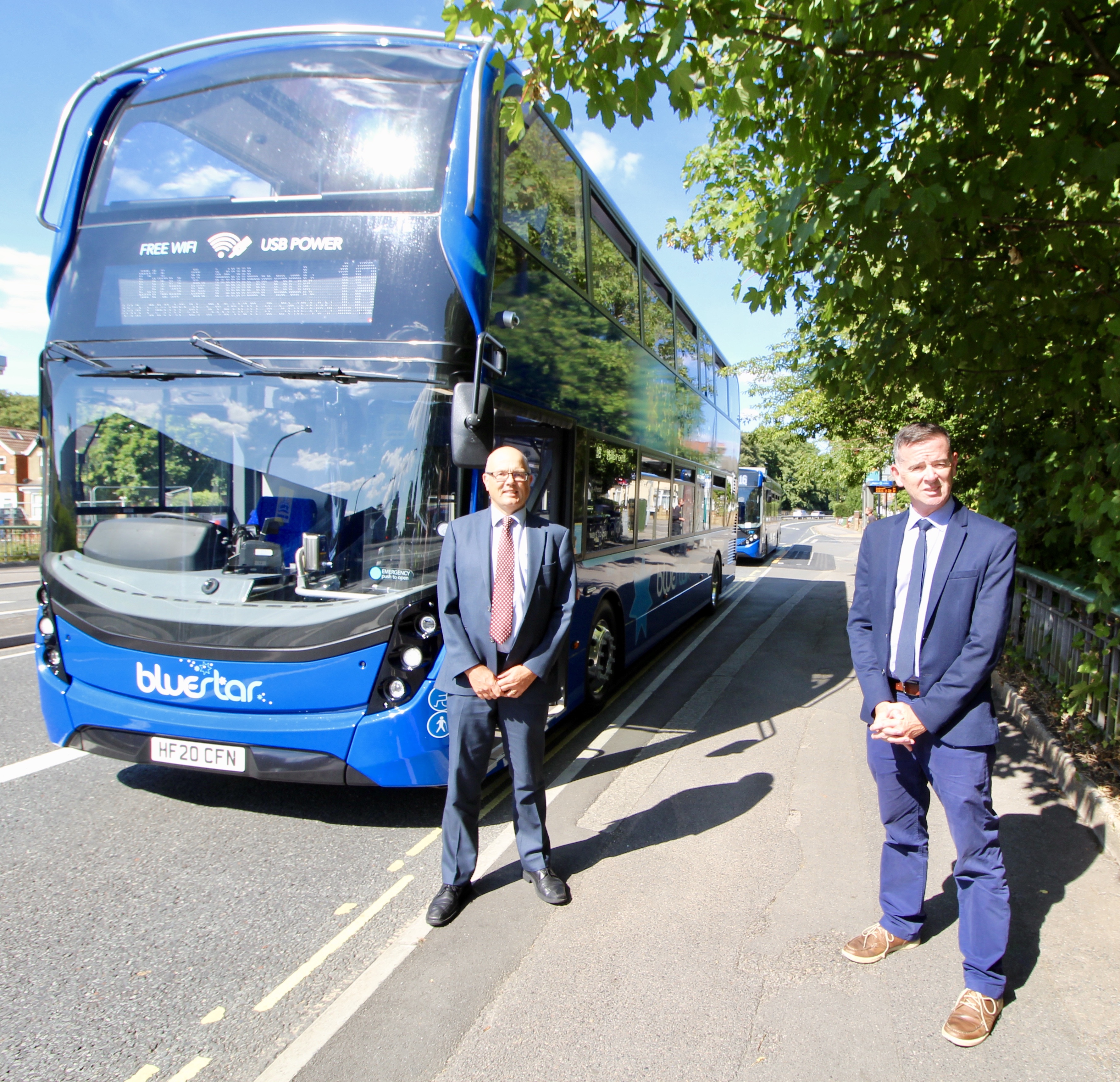 Bluestar unveils Enviro400 trio