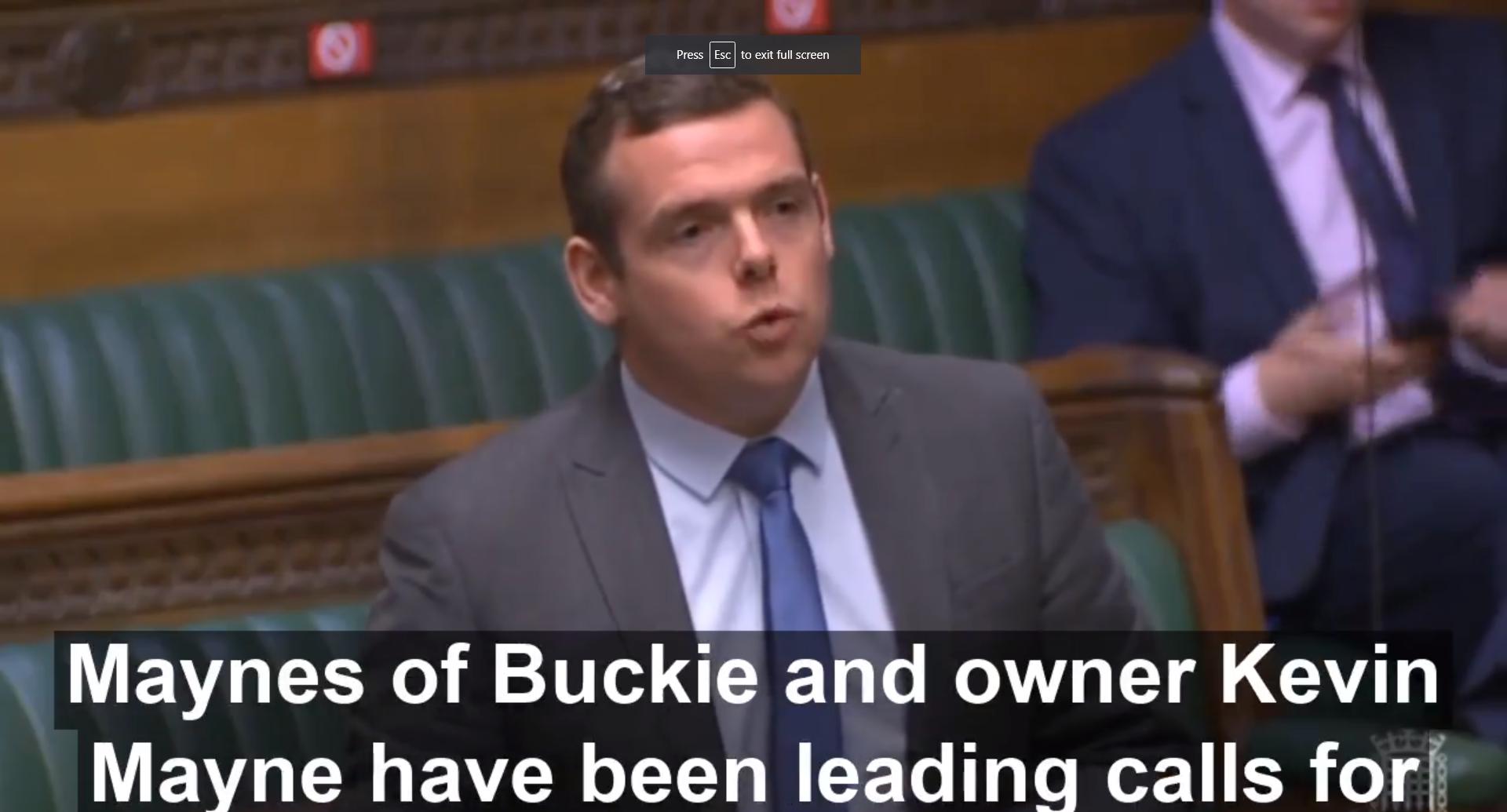 Video: MP makes case for coaches at Commons