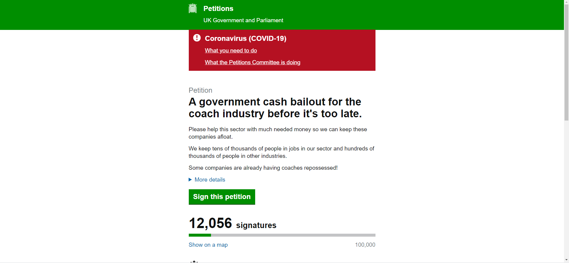 Thousands sign petition to save coaches