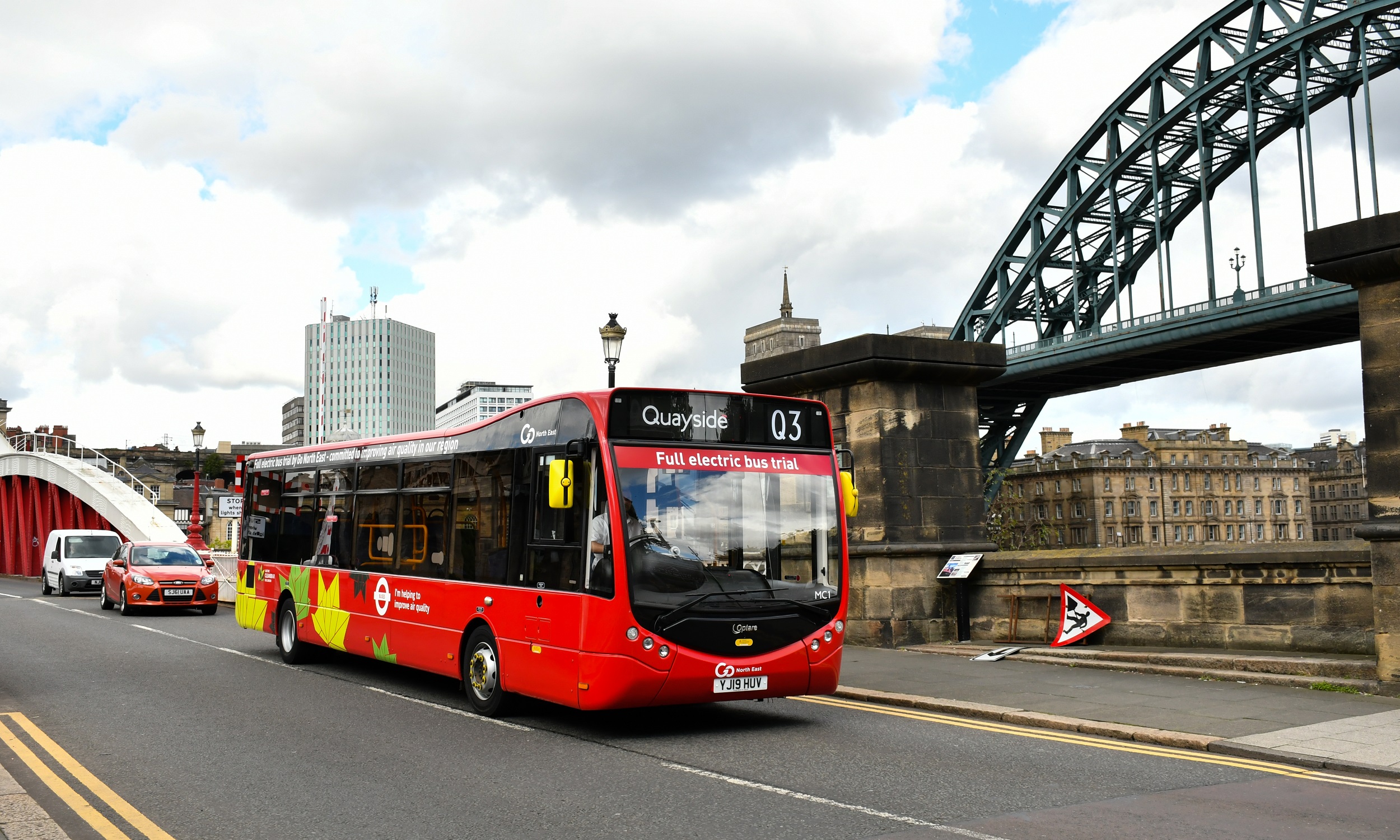 Electric Optare returns to Go North East