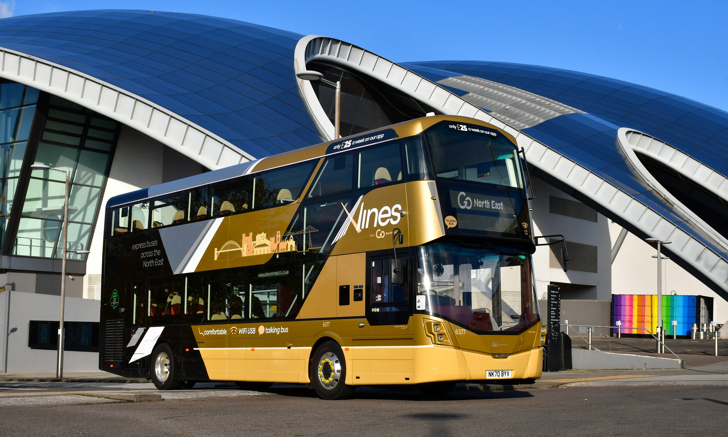 Go North East invests in a Wrightbus first