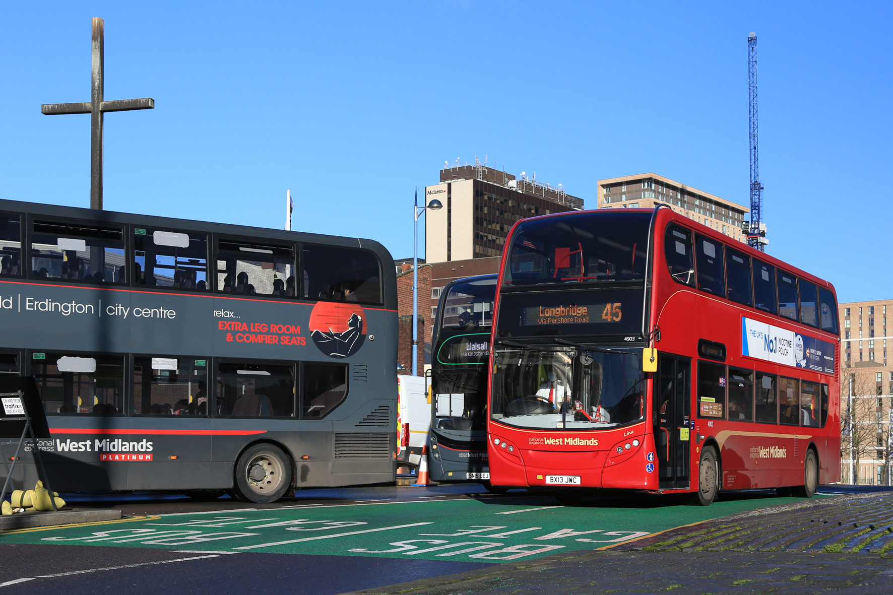 Birmingham bus gate now operational