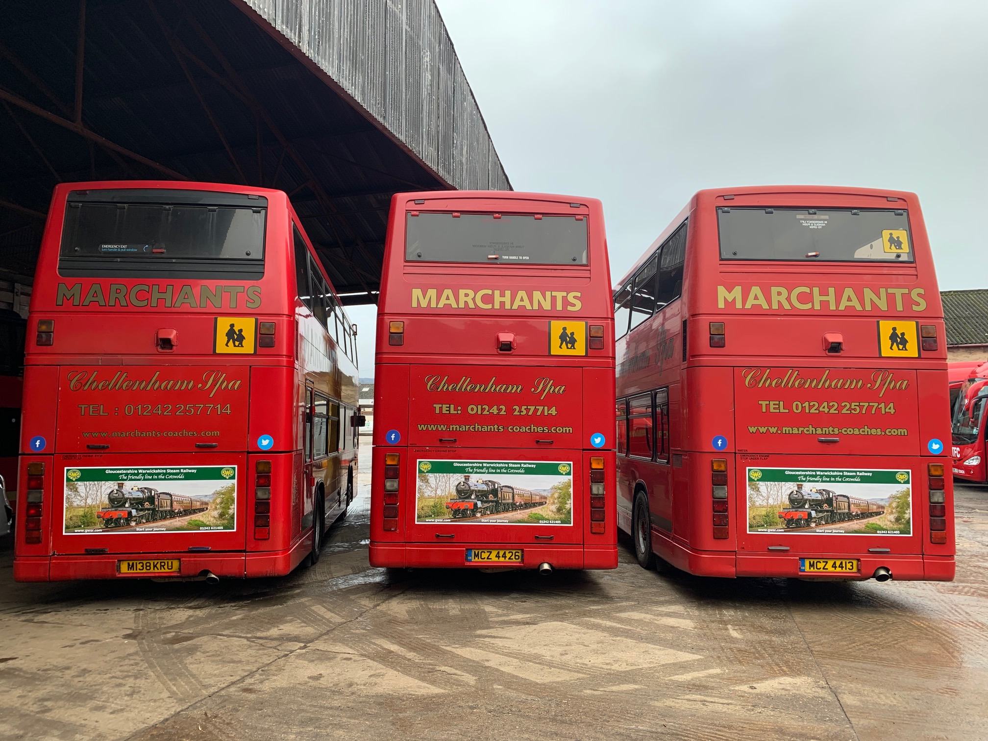 Steam Railway helps out Marchants