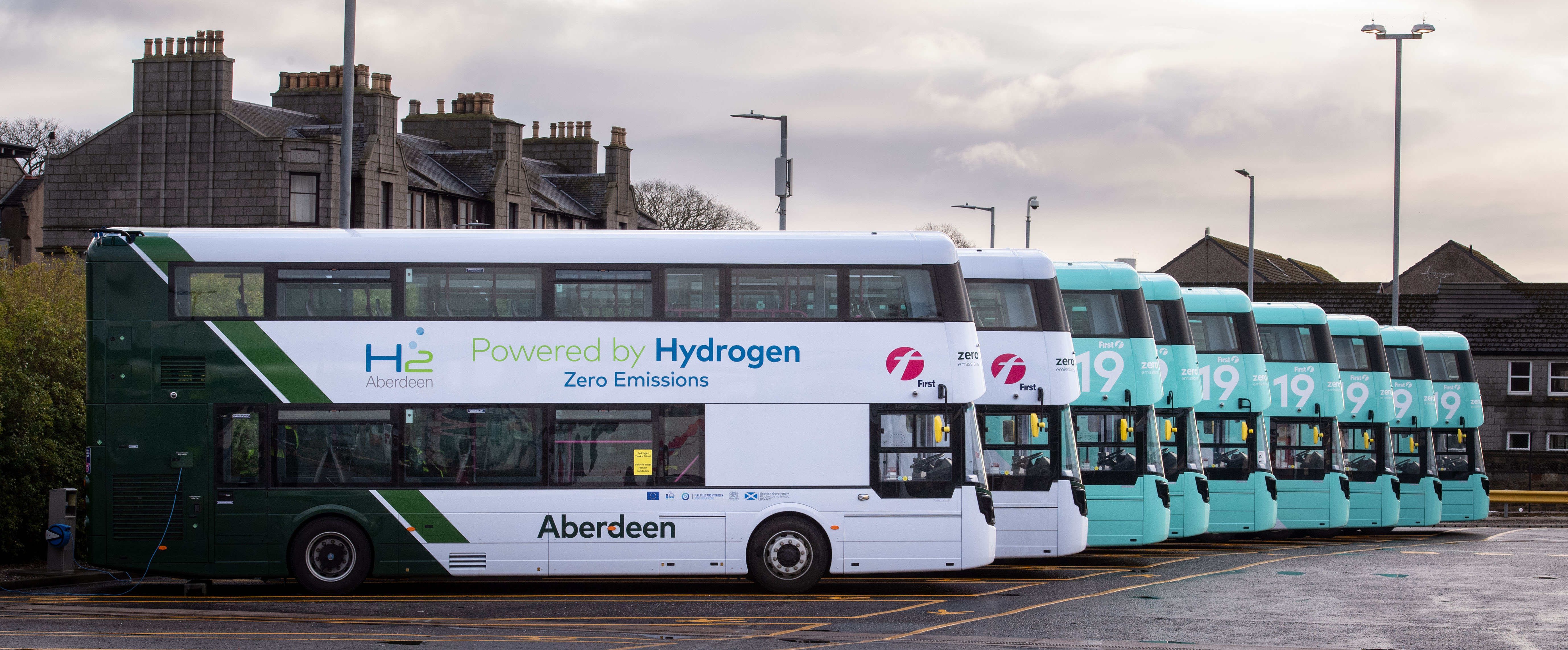 First’s Wrightbus hydrogen buses launch into service