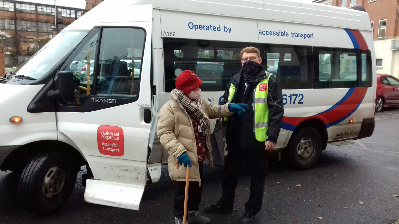 National Express Accessible Transport plays its part in vaccination programme