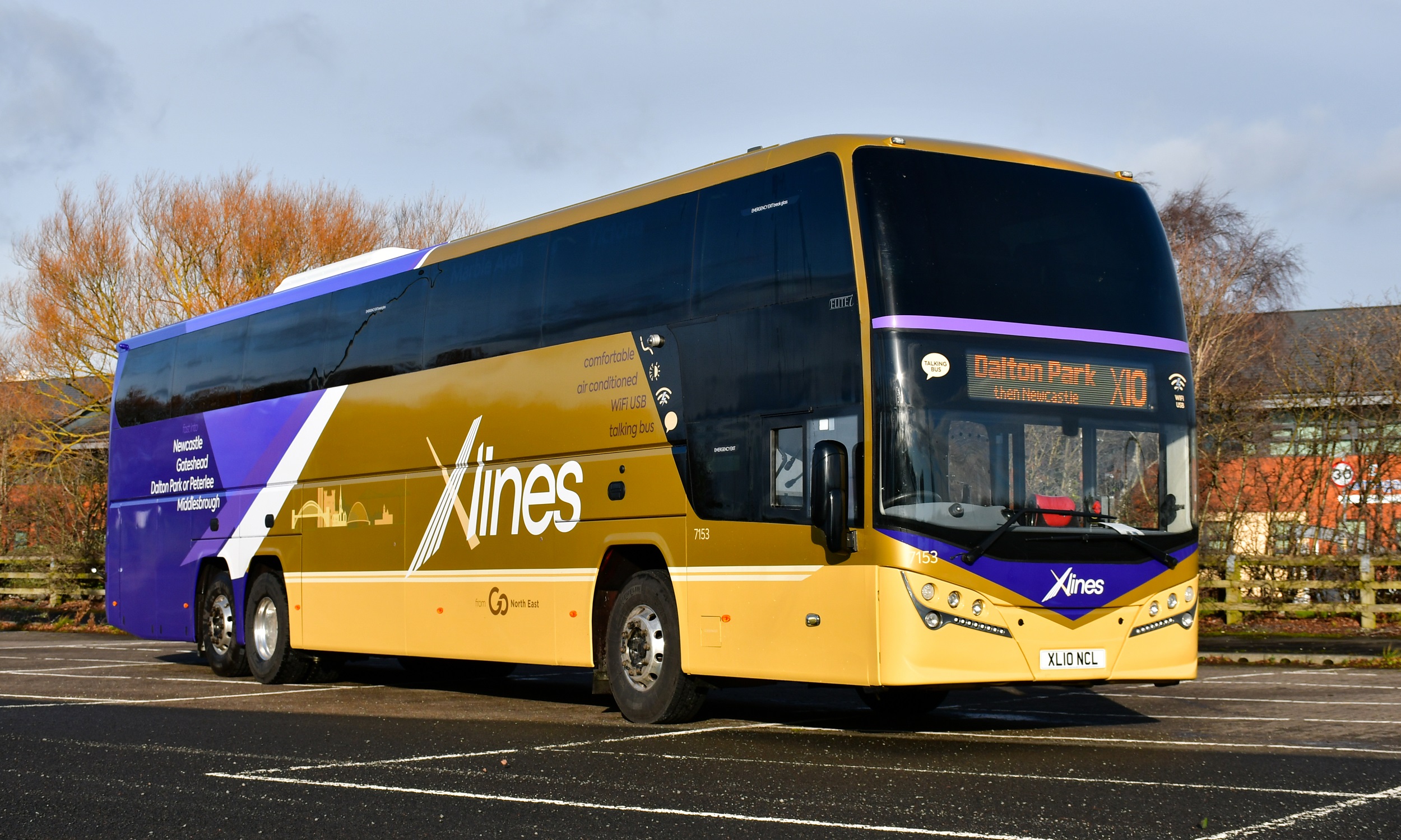 Plaxton Elites introduced on premium express route