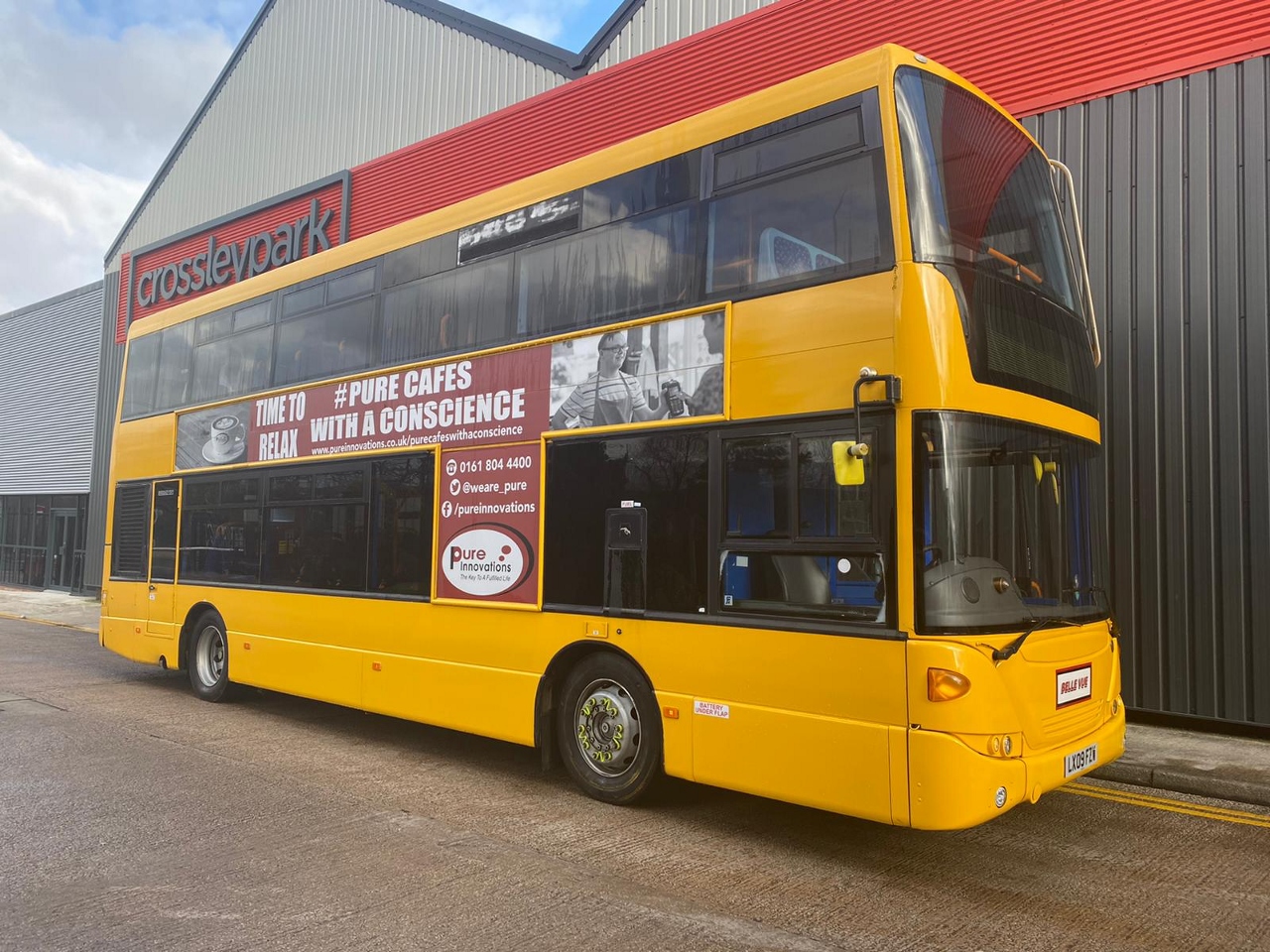 Belle Vue donates £25k of bus advertising