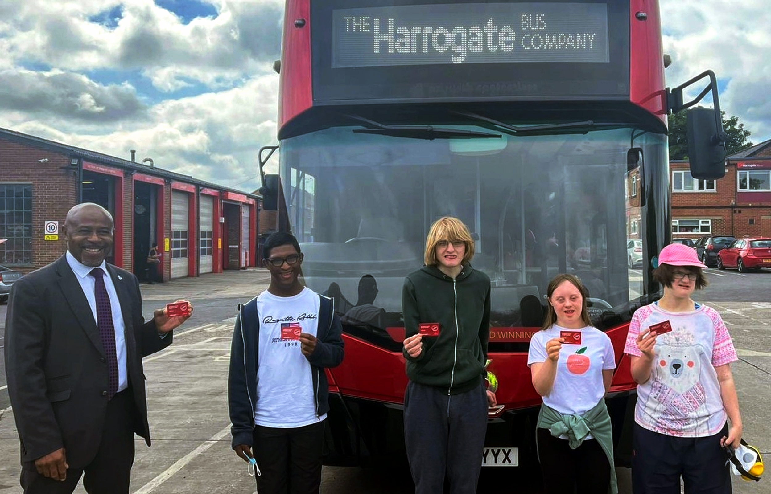 Harrogate Bus Company helps students