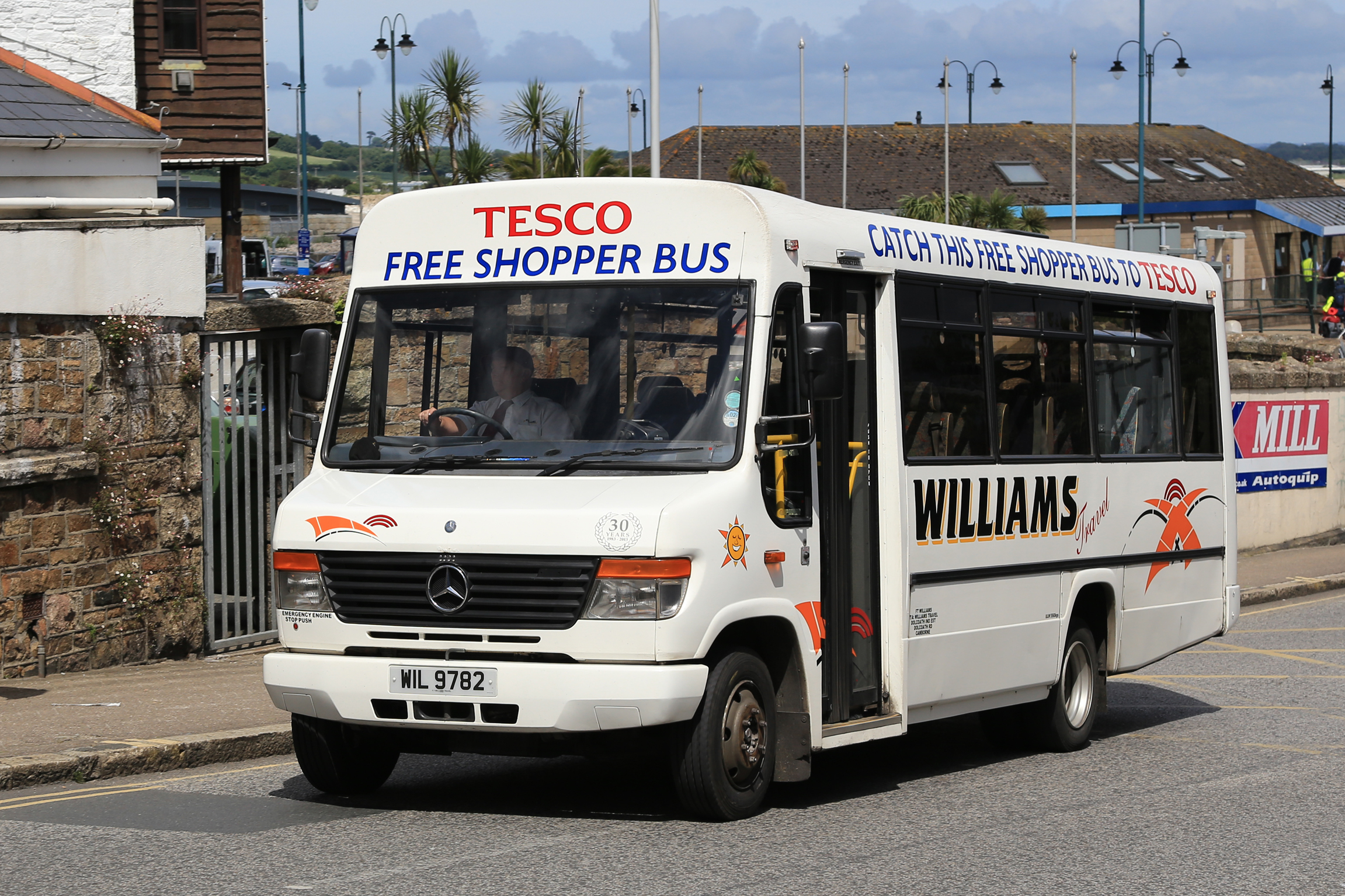 Tesco cancels selected free buses