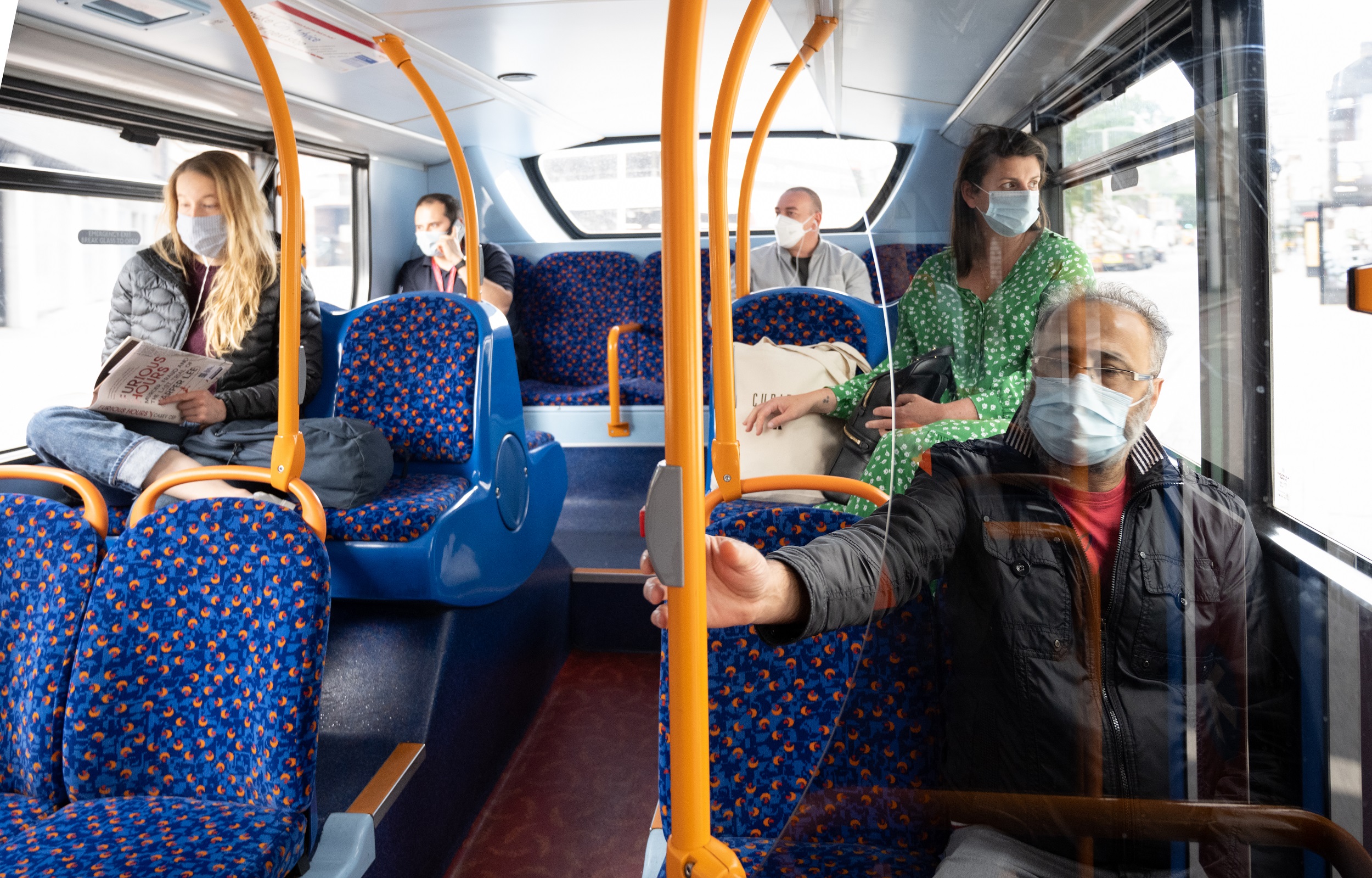 London bus ridership two-thirds pre-pandemic levels