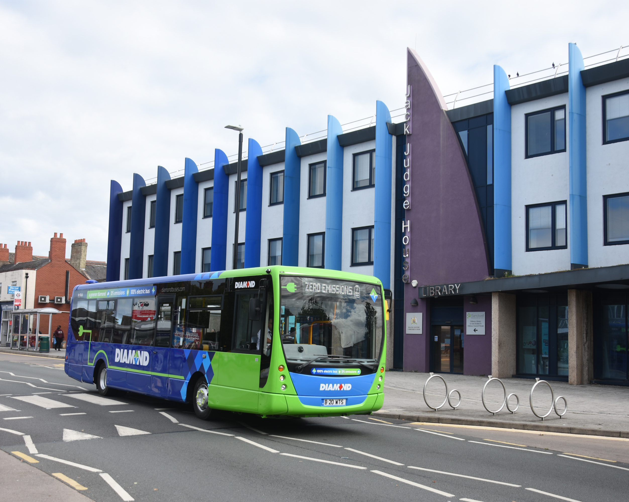 Diamond Bus launching electric conversions