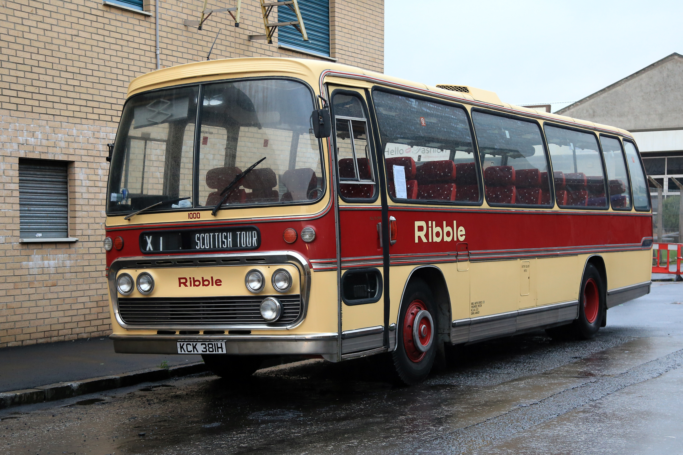 Visiting from Merseyside, restoration of this luxurious Plaxton bodied Leyland Leopard was completed this year with its full Ribble splendour first revealed at the North West Vehicle Restoration Trust event at Kirkby in September
