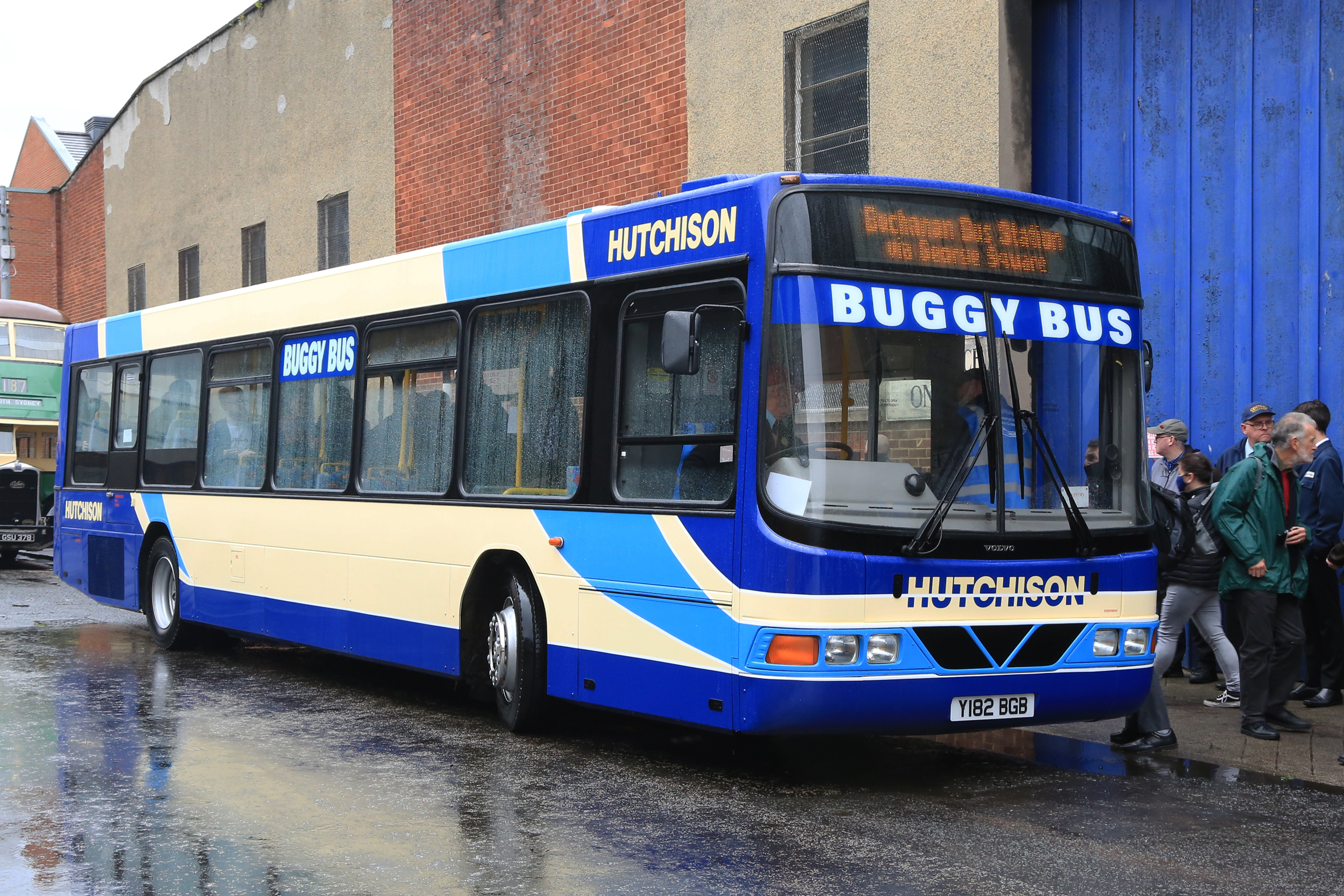 Restoring early low-floor vehicles is attracting new interest to the preservation movement. This recently completed 2001 Wrightbus bodied Volvo B10BLE carries the colours of Hutchison, Overtown