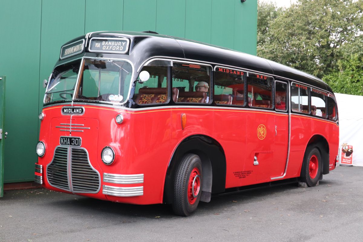Entering service from 1948, the C1 coach class was bodied by Duple and carried out lengthy tours as well as more local private hire work. This particular coach was retained for many years to carry the company band and other members of the class became trainers