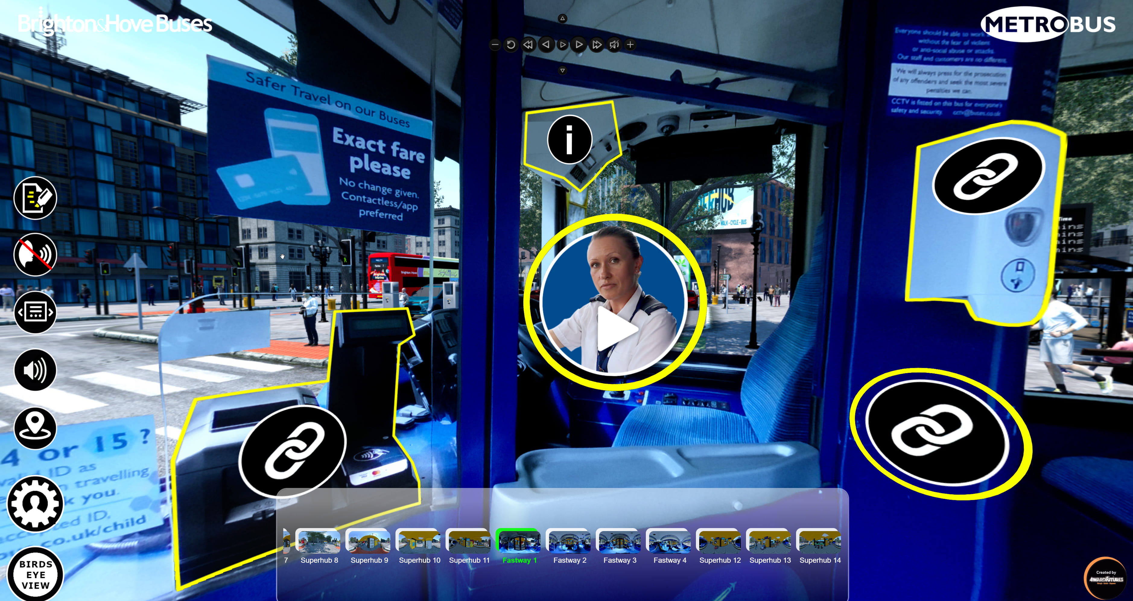 Virtual bus launched by Brighton & Hove