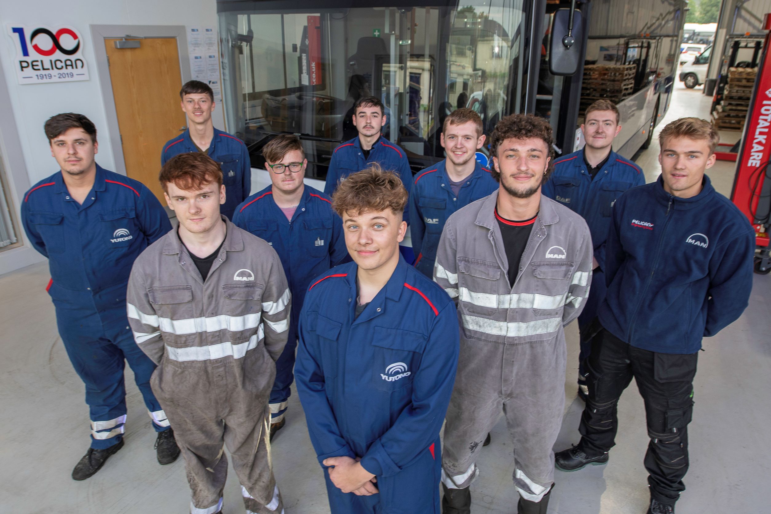 Pelican training 20 apprentice technicians