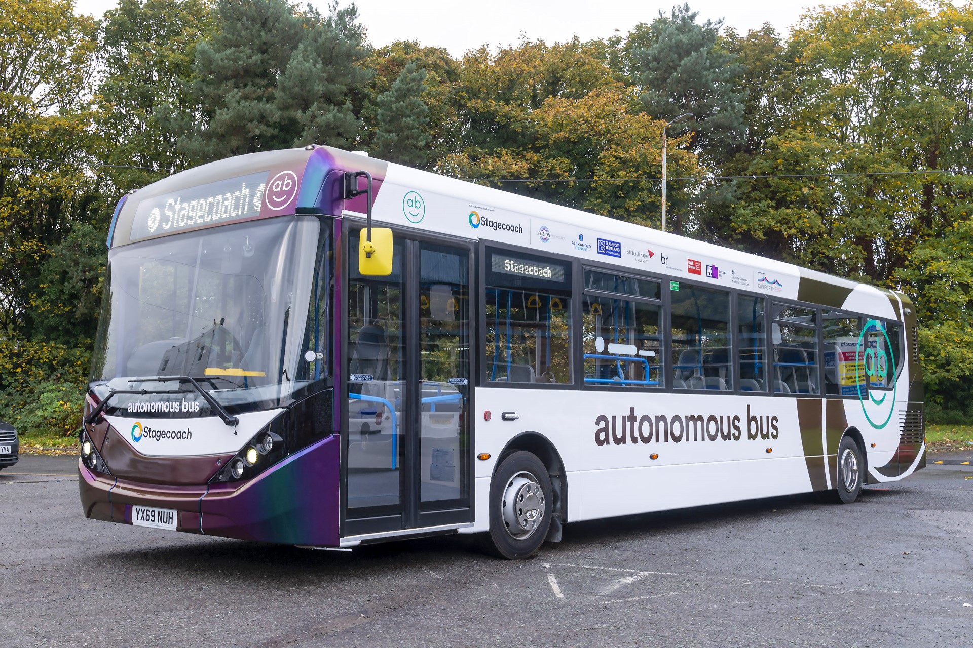 ADL autonomous bus livery revealed