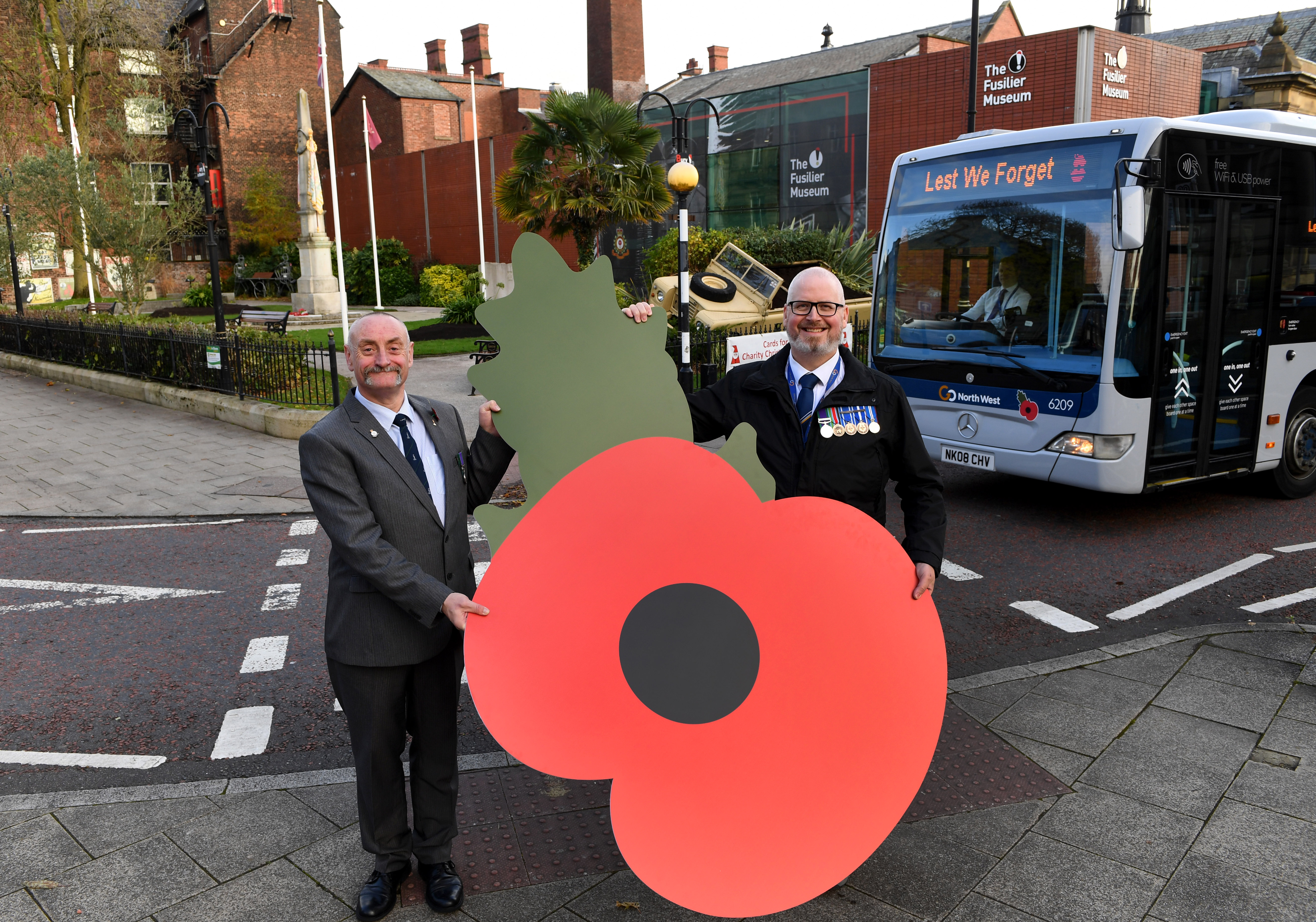 Veterans travel free with Go North West