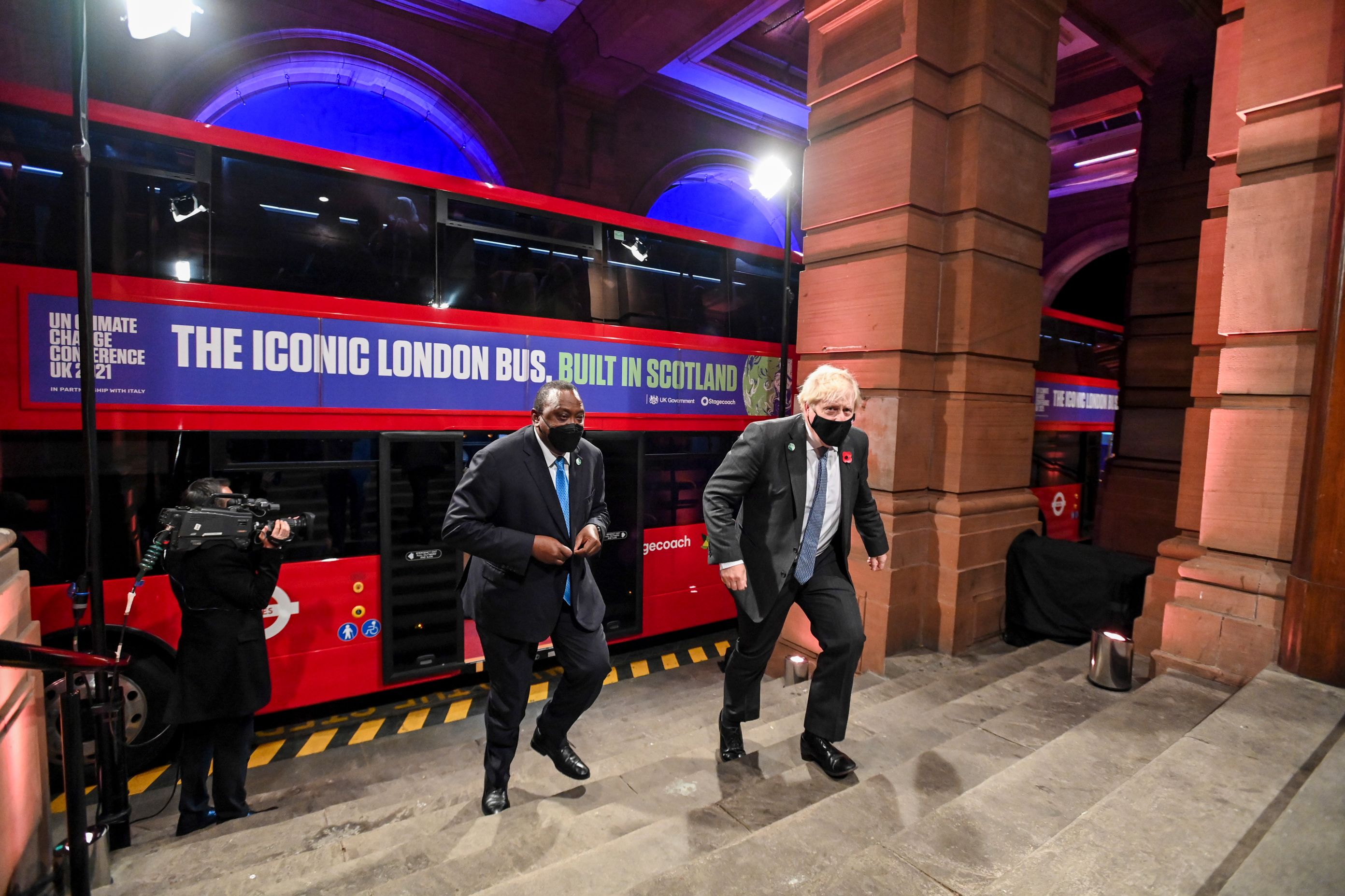 Enviro400EV transports Prime Minister at COP26