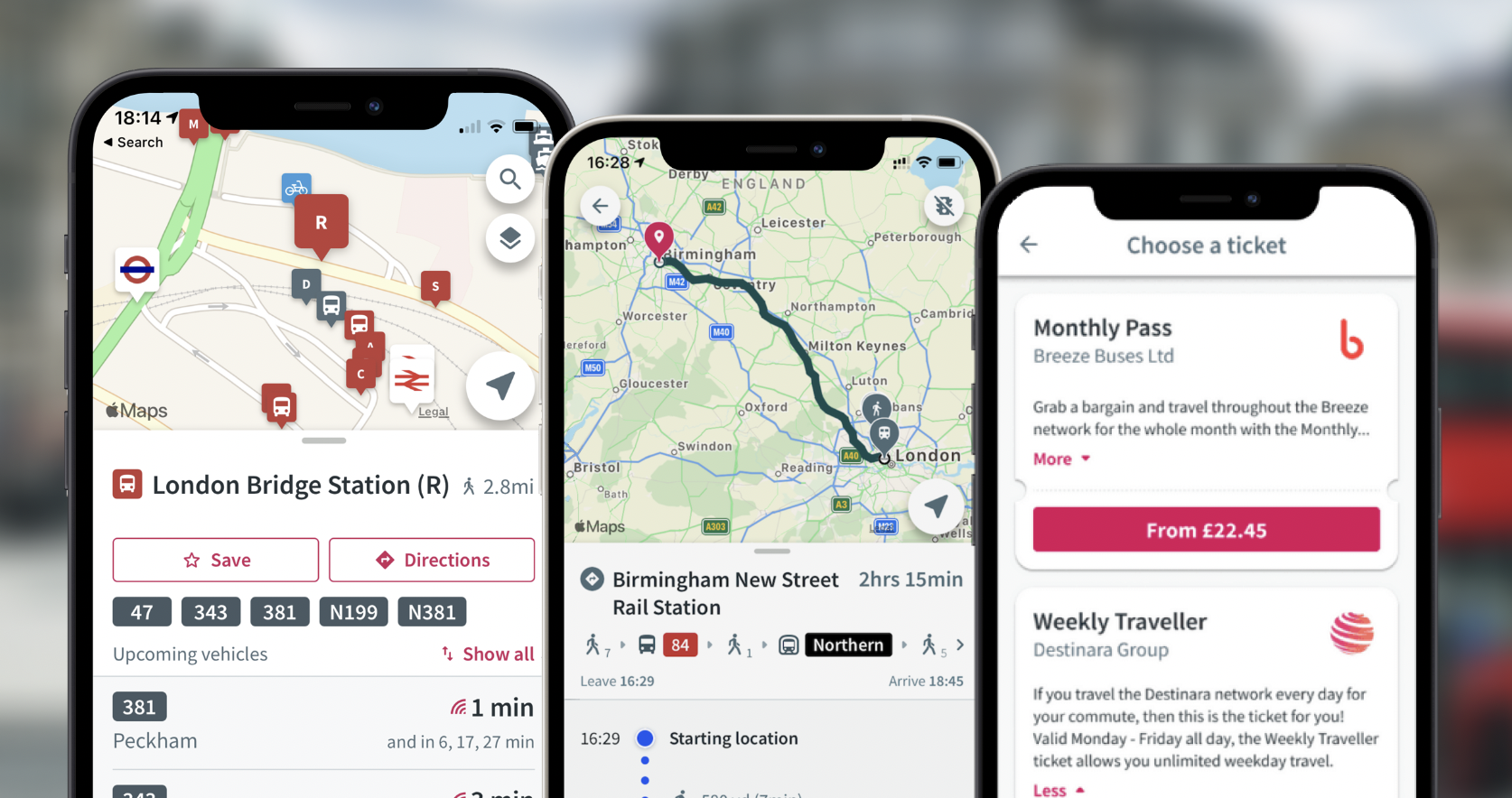 UrbanThings adds mobile ticketing to UK Bus Checker
